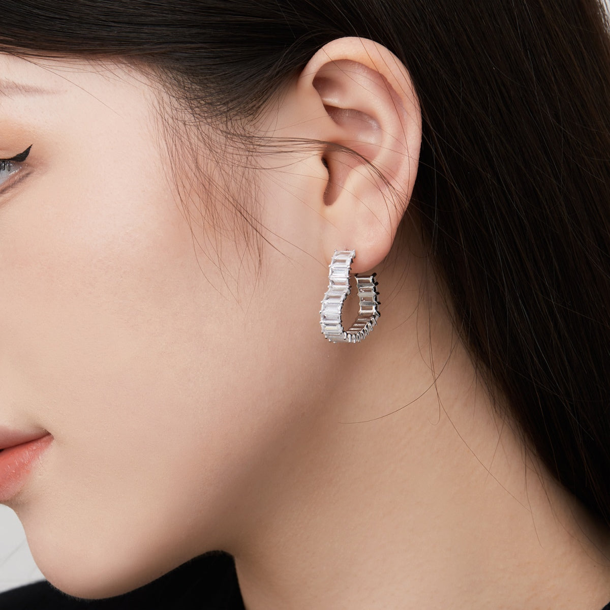 [Polaidi Jewelry]Radiant Heart Cutout Earrings