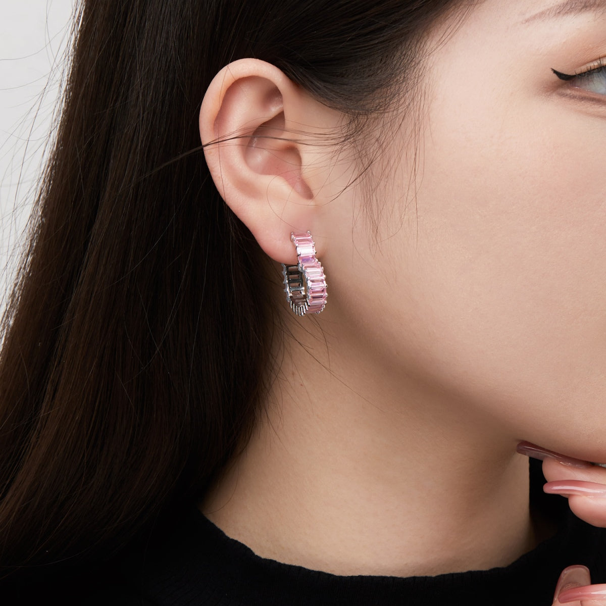 [Polaidi Jewelry]Radiant Heart Cutout Earrings
