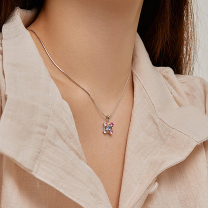 [Polaidi Jewelry]Gorgeous Multi Colorful Necklace