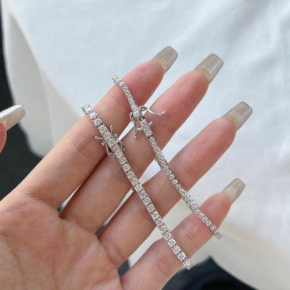 [Polaidi Jewelry]Dazzling Exquisite Round Cut Daily Bracelet