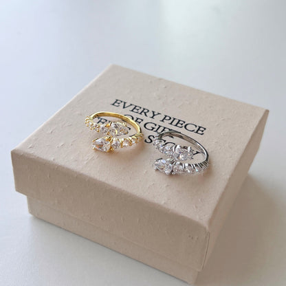 [Polaidi Jewelry]Delicate Lively Snake Shape Daily Ring
