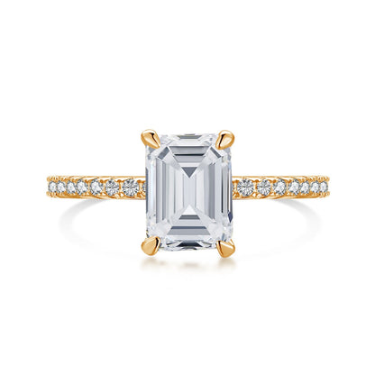 [Polaidi Jewelry]2.0 Carat Scintillating Ornate Radiant Cut Party Ring