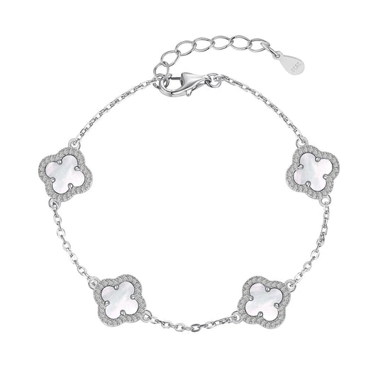 [Polaidi Jewelry ]Four-Leaf Clover Exquisite Bracelet