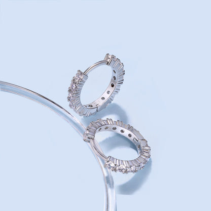 [Polaidi Jewelry]Radiant Colorful Round Cut Earrings