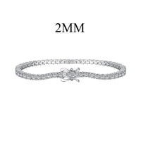 [Polaidi Jewelry ]Dazzling Exquisite Round Cut Daily Bracelet