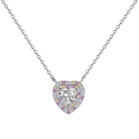 [Polaidi Jewelry ]Exquisite Heart Shape Necklace