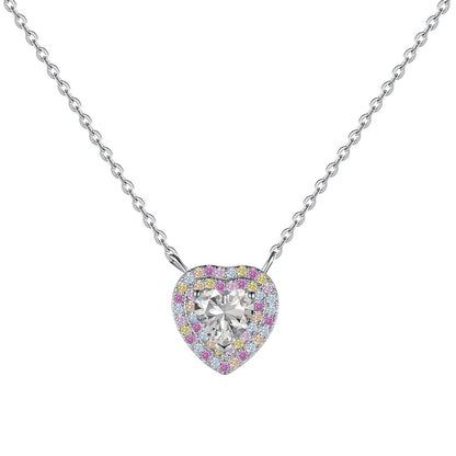 [Polaidi Jewelry]Exquisite Heart Shape Necklace