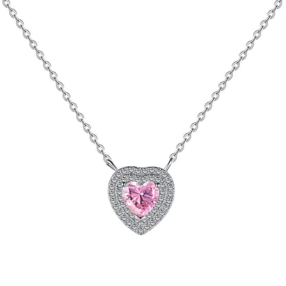 [Polaidi Jewelry]Exquisite Heart Shape Necklace