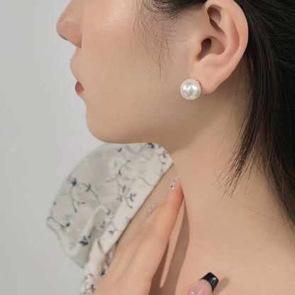 [Polaidi Jewelry]Delicate Pearl Earrings