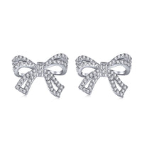 [Polaidi Jewelry ]Dainty Bow Shape Earrings