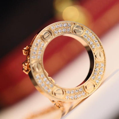 [：Polaidi Jewelry]LOVE NECKLACE ADJUSTABLE ROSE GOLD