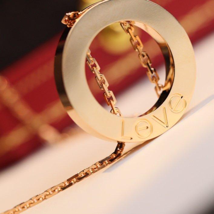 [：Polaidi Jewelry]LOVE NECKLACE ADJUSTABLE ROSE GOLD