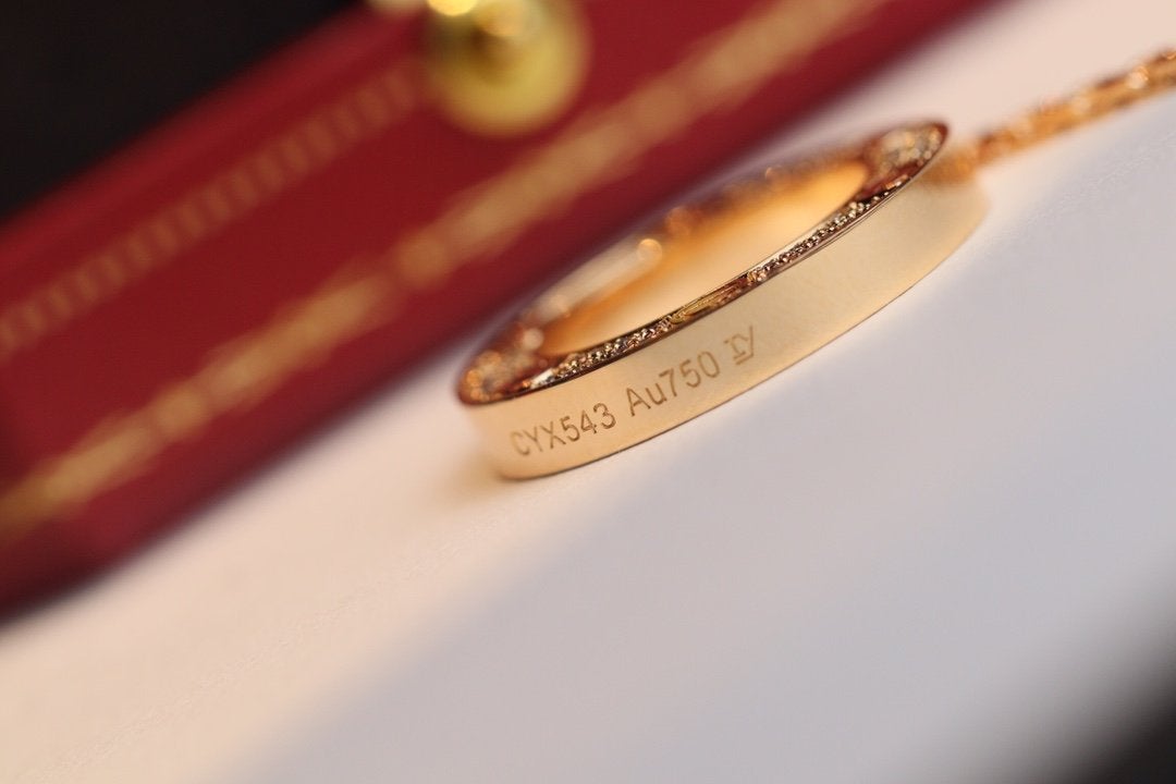 [：Polaidi Jewelry]LOVE NECKLACE ADJUSTABLE ROSE GOLD