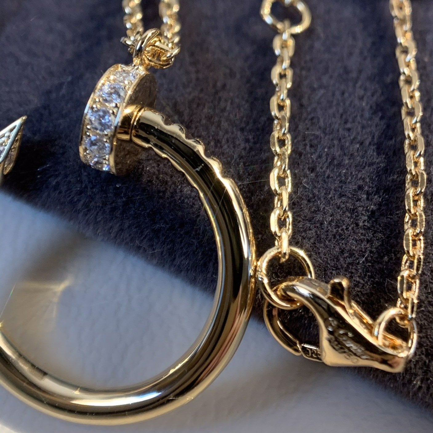 [Polaidi Jewelry]JUSTE NECKLACE PINK GOLD