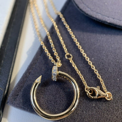 [Polaidi Jewelry]JUSTE NECKLACE PINK GOLD
