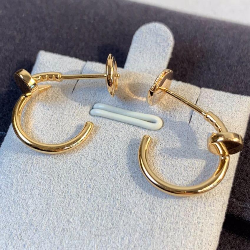 [：Polaidi Jewelry]JUSTE EARRINGS PINK GOLD