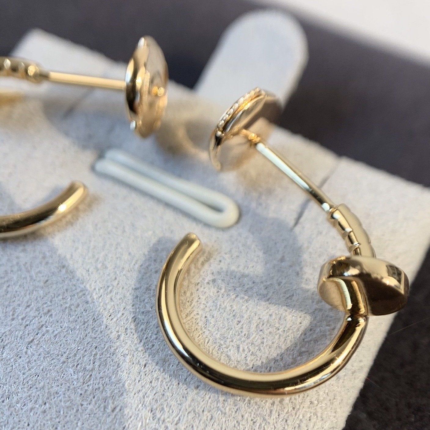 [Polaidi Jewelry]JUSTE EARRINGS PINK GOLD