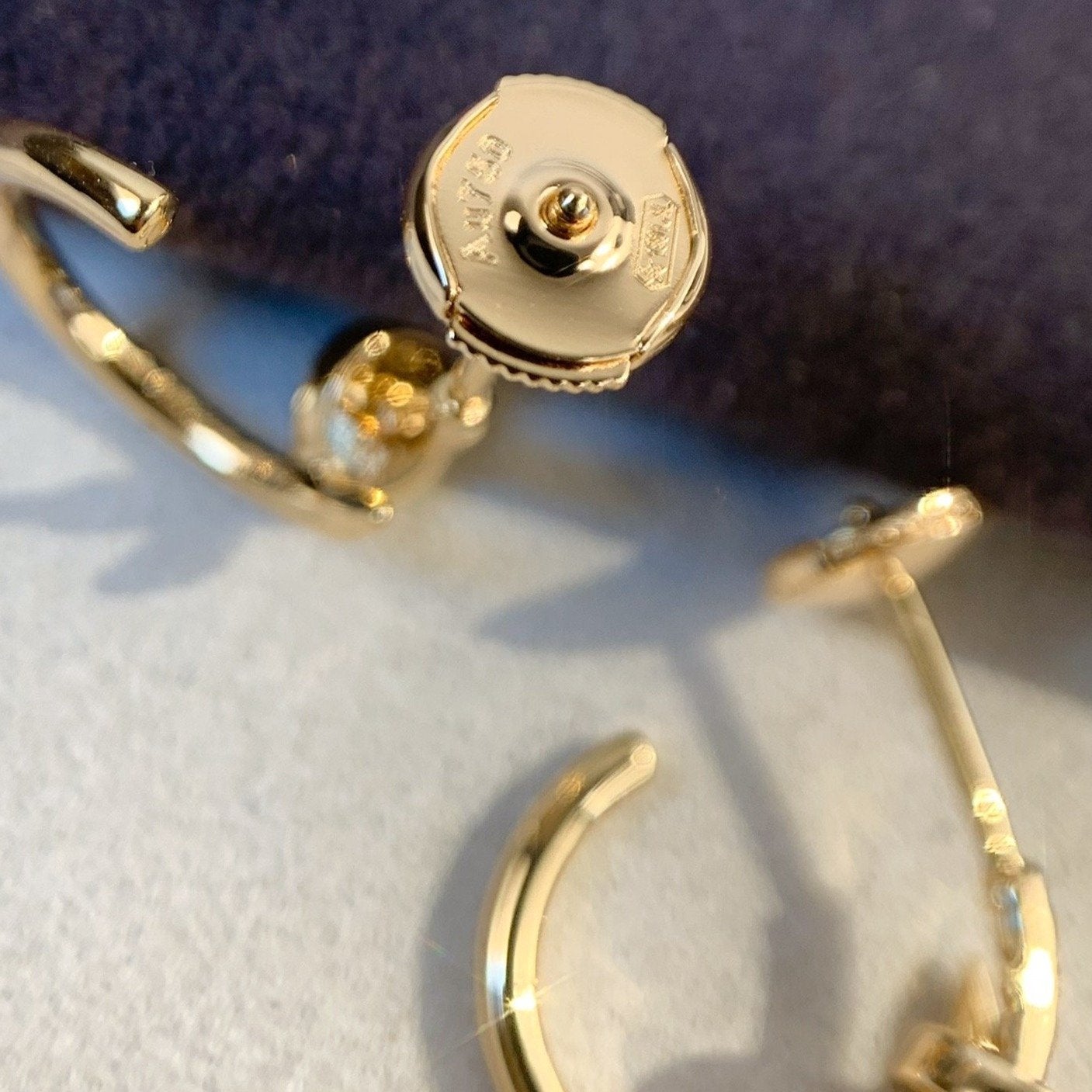 [Polaidi Jewelry]JUSTE EARRINGS PINK GOLD