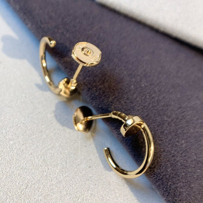 [：Polaidi Jewelry]JUSTE EARRINGS PINK GOLD