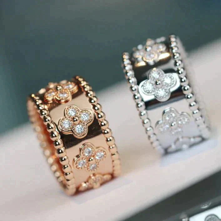 [：Polaidi Jewelry]CLOVER KALEIDOSCOPE RING 10MM