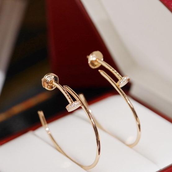 [Polaidi Jewelry]JUSTE EARRINGS DIAMONDS 1.8MM