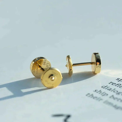 [：Polaidi Jewelry]LOVE EARRINGS GOLD 10MM