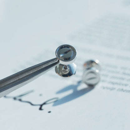 [：Polaidi Jewelry]LOVE EARRINGS SILVER 10MM