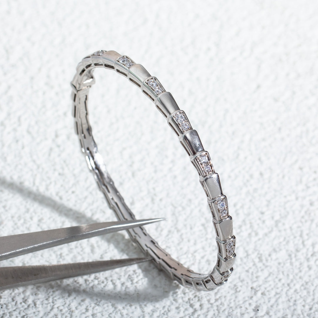 [Polaidi Jewelry]SERPENTI BRACELET SILVER DIAMOND