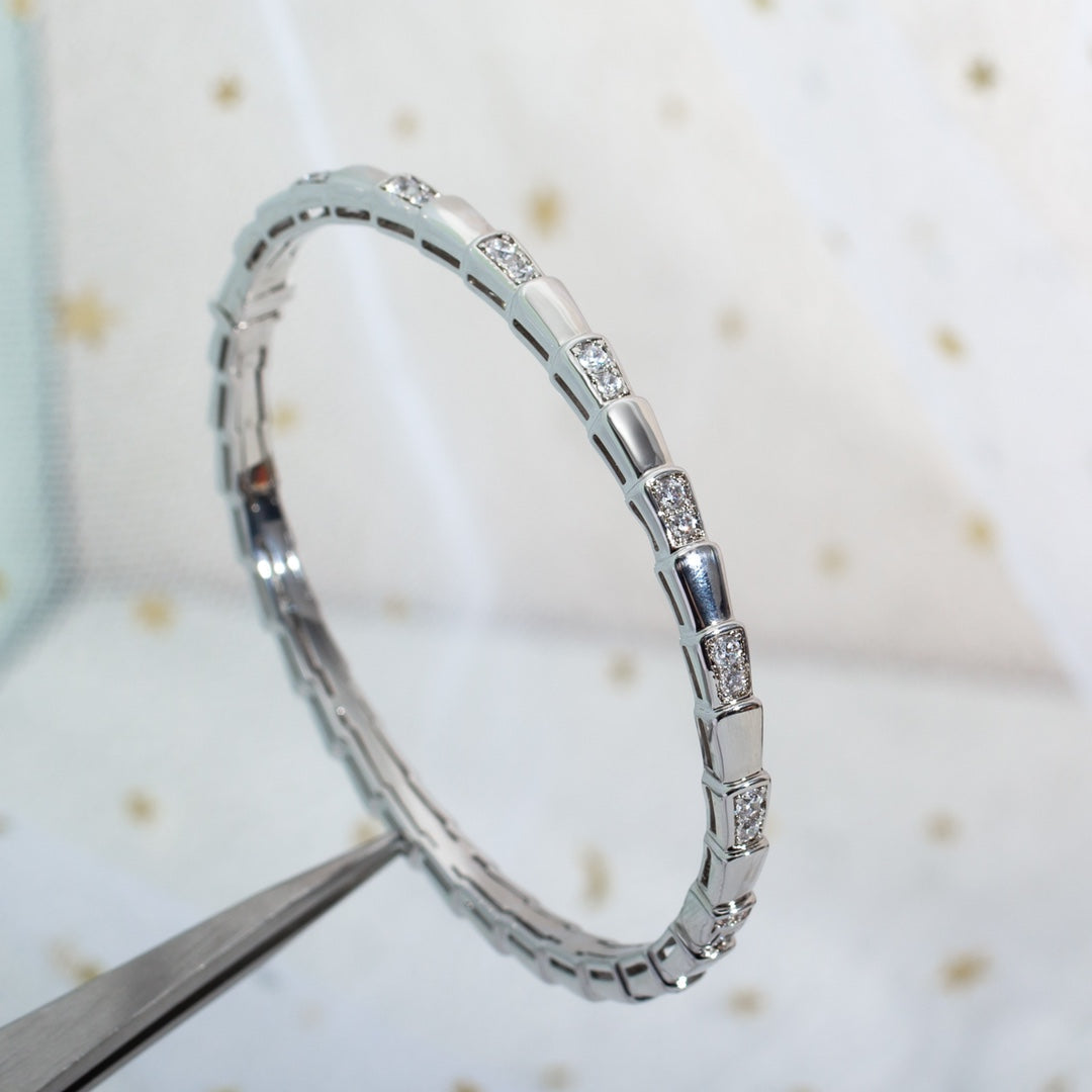 [Polaidi Jewelry]SERPENTI BRACELET SILVER DIAMOND