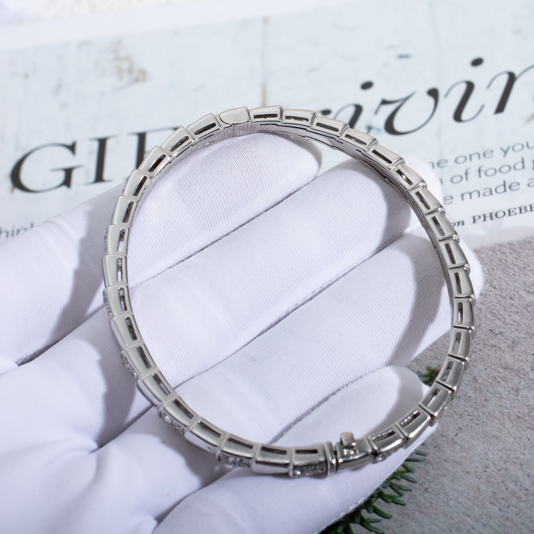 [Polaidi Jewelry]SERPENTI BRACELET SILVER DIAMOND