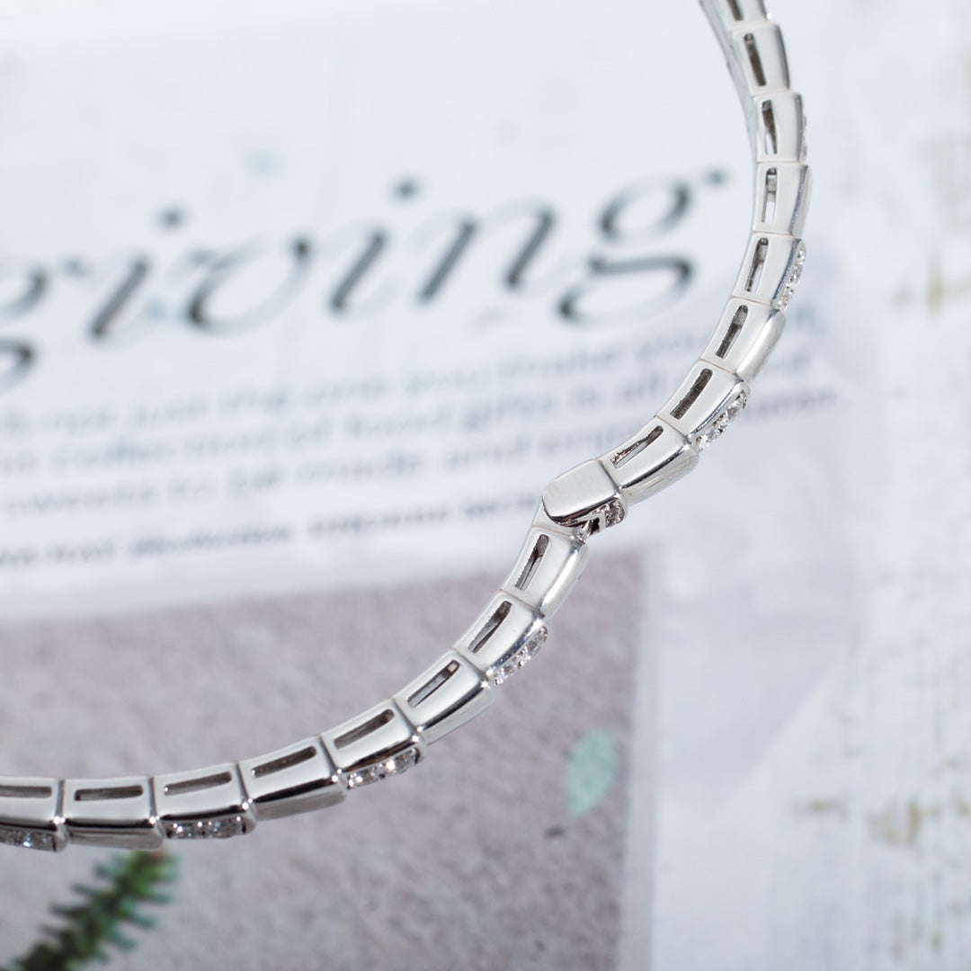 [Polaidi Jewelry]SERPENTI BRACELET SILVER DIAMOND
