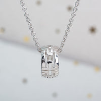 [Polaidi Jewelry ]PARENTESI NECKLACE SILVER