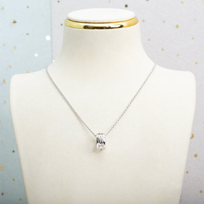 [Polaidi Jewelry]PARENTESI NECKLACE SILVER