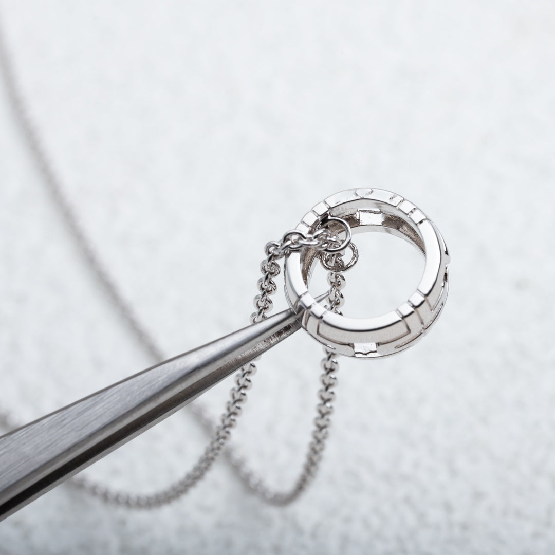[Polaidi Jewelry]PARENTESI NECKLACE SILVER