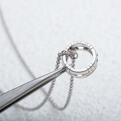 [Polaidi Jewelry]PARENTESI NECKLACE SILVER