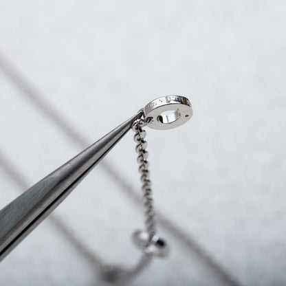 [Polaidi Jewelry]PARENTESI NECKLACE SILVER