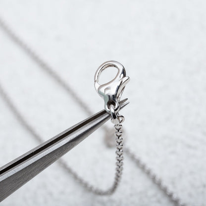 [Polaidi Jewelry]PARENTESI NECKLACE SILVER