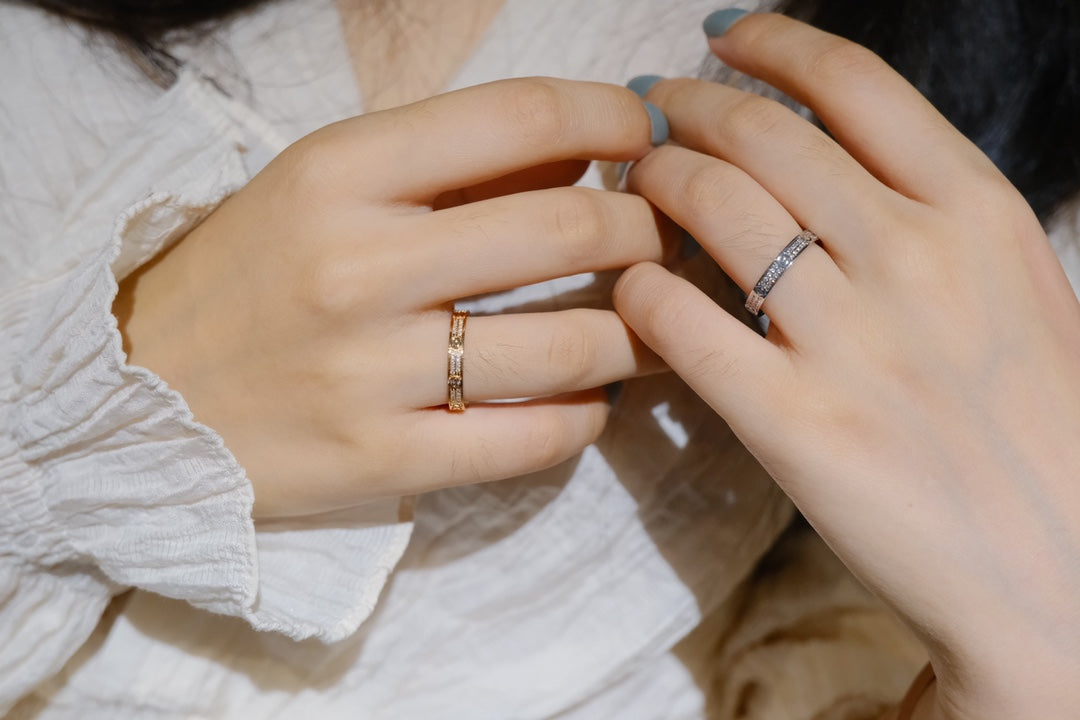 [Polaidi Jewelry]LOVE RING 2.65MM DIAMOND