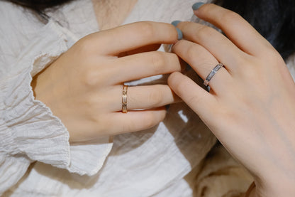 [Polaidi Jewelry]LOVE RING 2.65MM DIAMOND