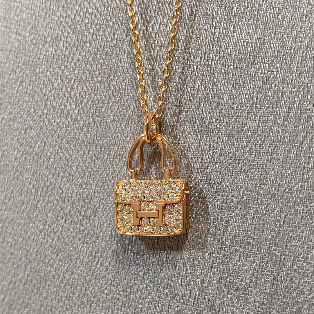 [：Polaidi Jewelry]CONSTANCE PEDANT DIAMOND NECKLACE