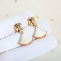 [Polaidi Jewelry ]DREAM MOP PINK GOLD EARRINGS