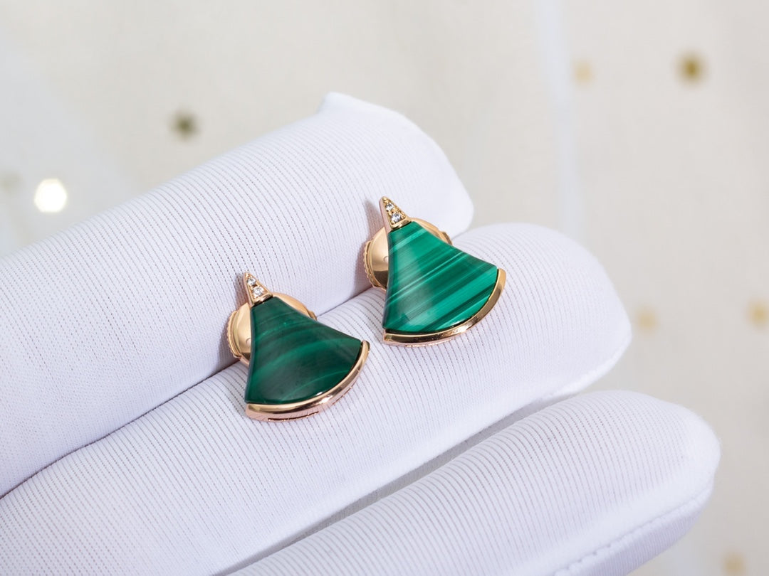 [Polaidi Jewelry]DIVAS DREAM EARRINGS PINK GOLD