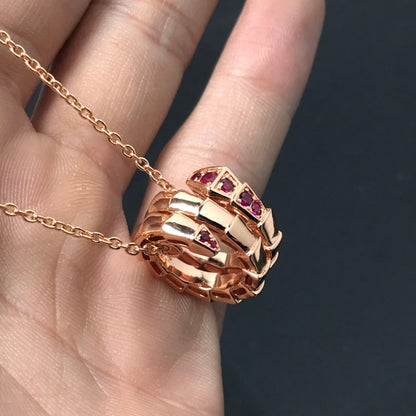 [Polaidi Jewelry]SERPENTI PEDANT NECKLACE
