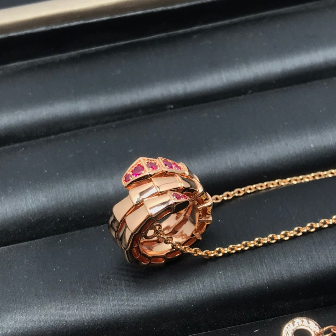 [Polaidi Jewelry]SERPENTI PEDANT NECKLACE
