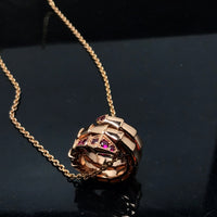 [Polaidi Jewelry ]SERPENTI PEDANT NECKLACE