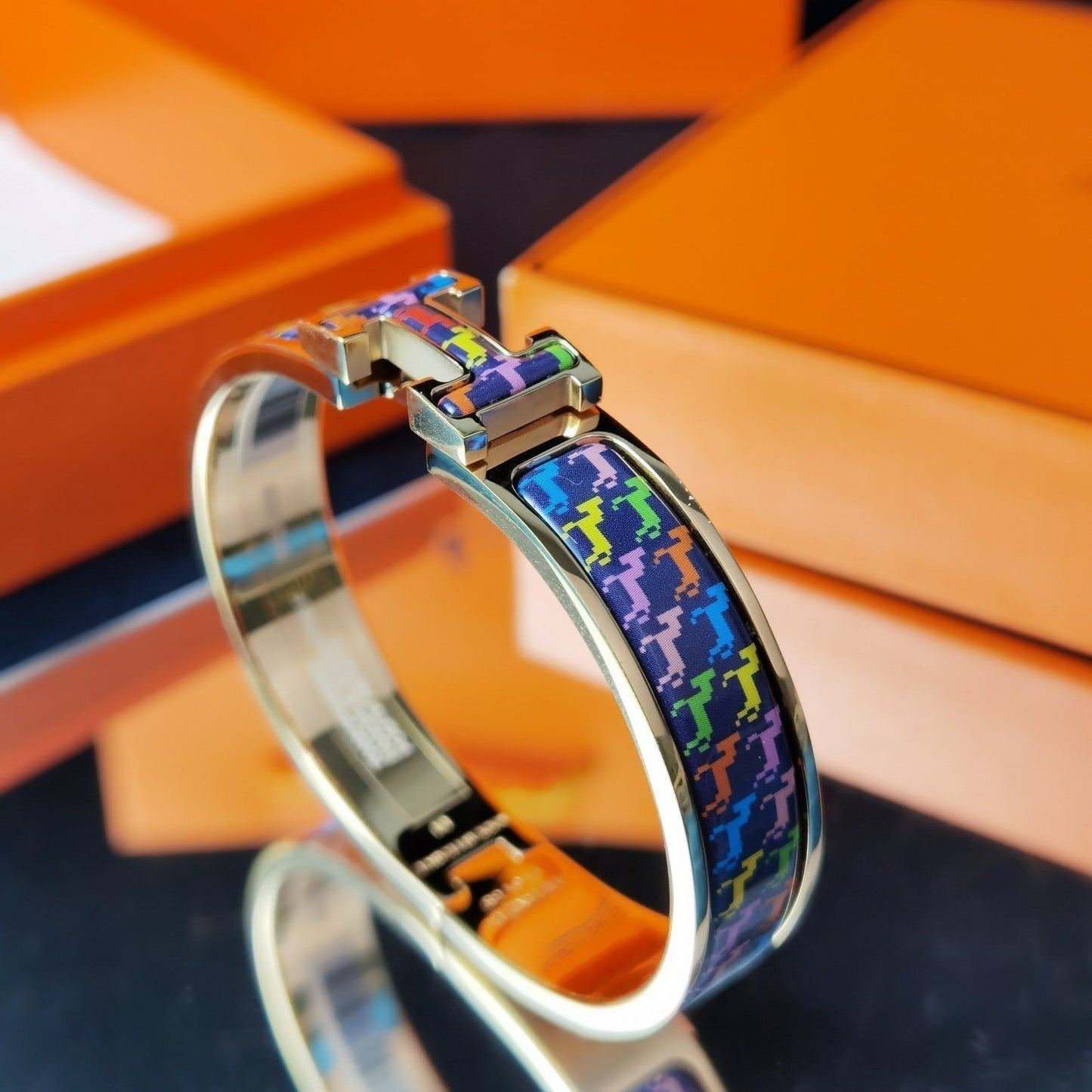 [：Polaidi Jewelry]H HORSE BRACELET 12MM