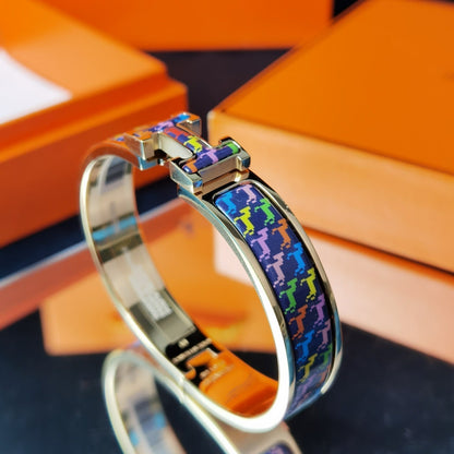 [：Polaidi Jewelry]H HORSE BRACELET 12MM