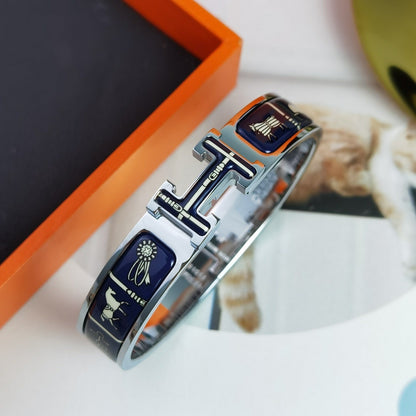 [Polaidi Jewelry]H COUVERTURES DARK BLUE BRACELET