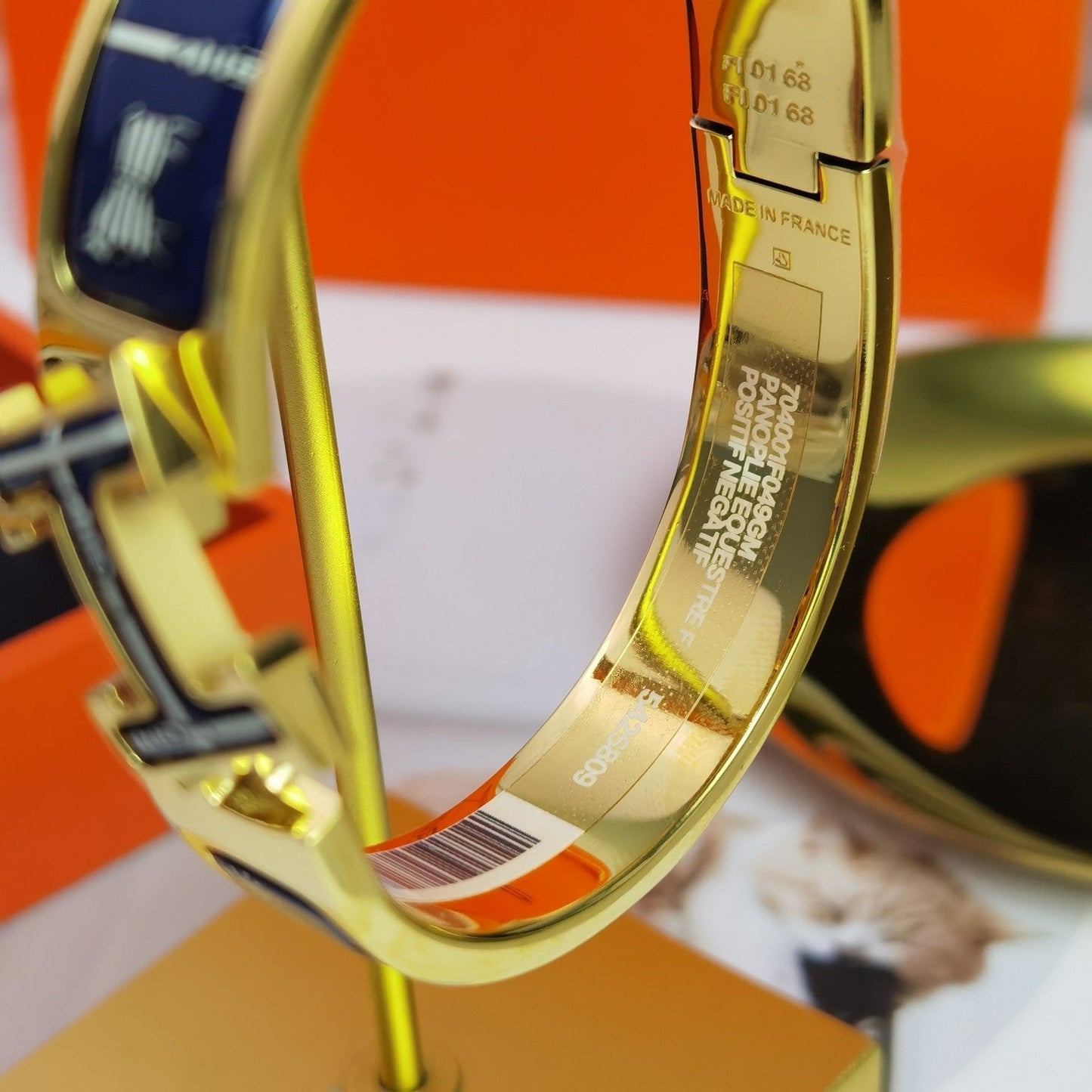 [：Polaidi Jewelry]H COUVERTURES DARK BLUE BRACELET