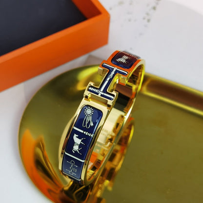 [Polaidi Jewelry]H COUVERTURES DARK BLUE BRACELET